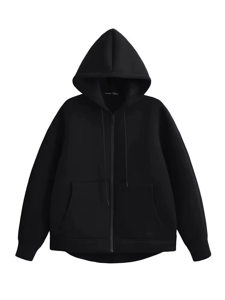 Nuvora Oversized Zip Hoodie